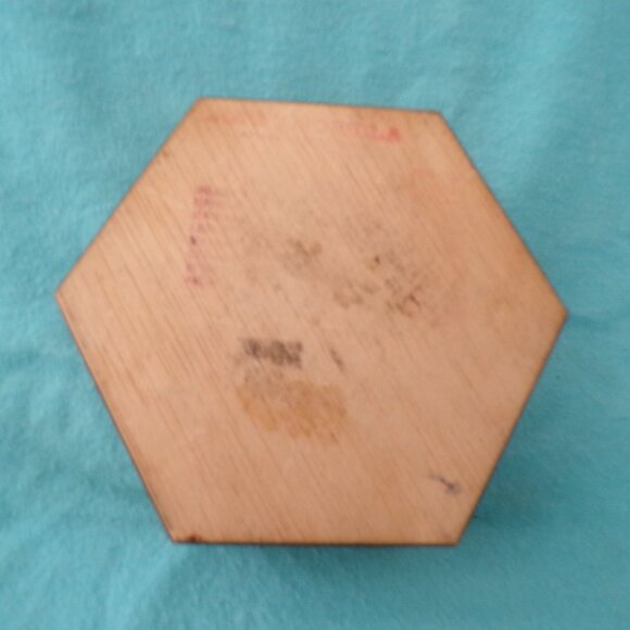 1960’s Vintage Antonio Lopez Morilla Inlaid Marquetry Coasters in Wood Box - Picture 12 of 12